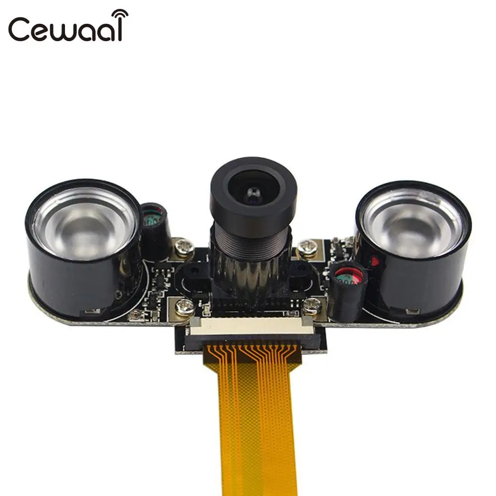 CEWAAL Fisheyes широкий формат ночное видение камера Cam Vedio для Raspberry Pi Zero инфракрасный + 2