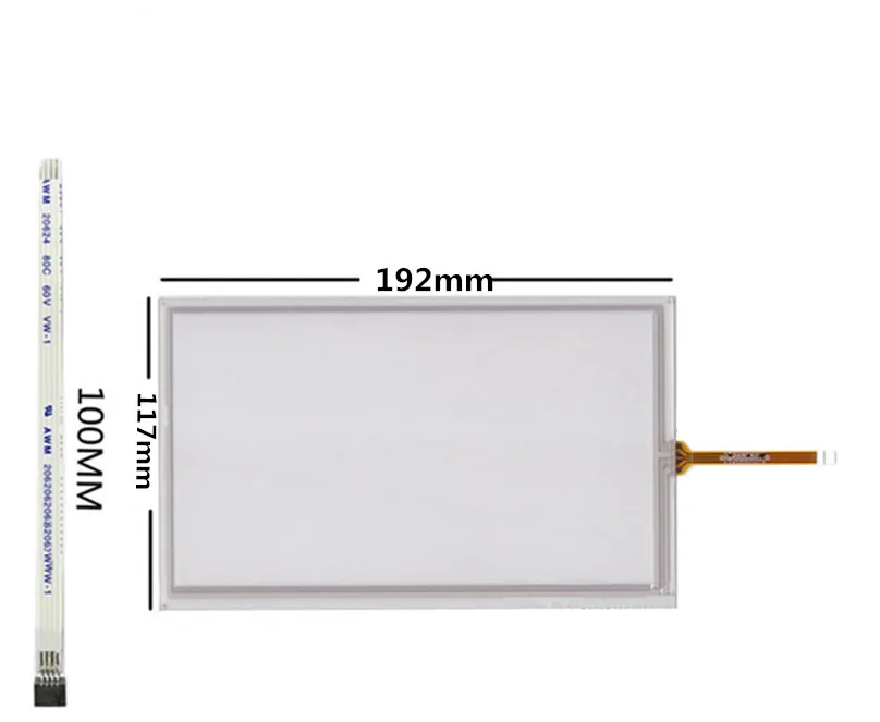 8 Inch HSD080IDW1 AT080TN64 AT080TN03 Original Handwritten Car DVD Navigation GPS Resistance Digitizer Touch Screen Panel | Компьютеры и