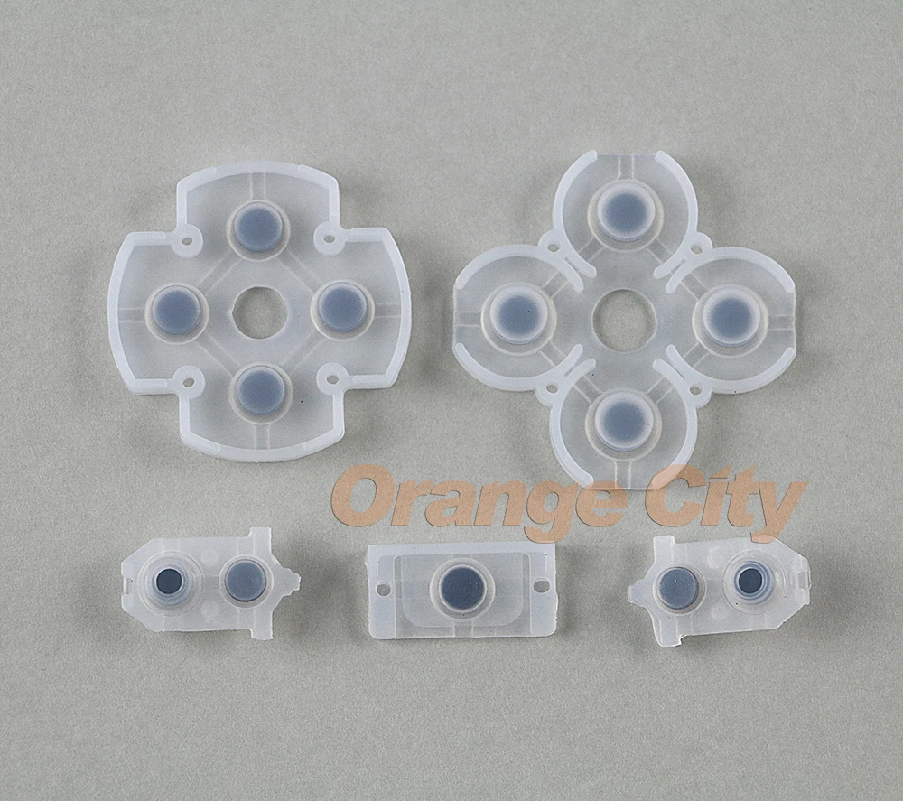 Новая версия силиконовый Кондуктивный на резиновом клею Кнопка Pad для PS4