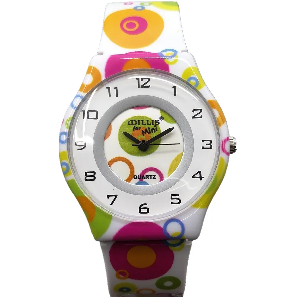Часы WILLIS женские Ультратонкий силиконовый браслет с циферблатом модные