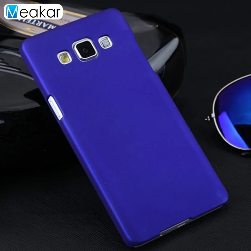 Coque 5.5For samsung Galaxy A7 чехол для samsung Galaxy A7 Duos Sm A700 A700FD A700F A7000 телефона чехол-лента на заднюю панель - Цвет: blue