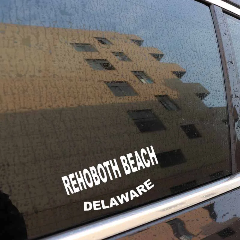 YJZT 14 6 см * 9 REHOBOTH BEACH DELAWARE индивидуальная Автомобильная Наклейка Виниловая
