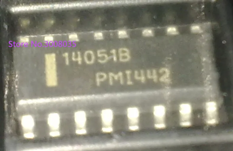 In Stock MC14051BG MC14051B MC14051 14051BG 14051B 10PCS/LOT 100% NEW | Replacement Parts