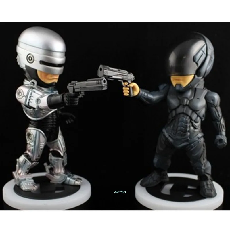 RoboCop Alex Murphy Q версия со светодиодной подсветкой фигурка Коллекционная модель