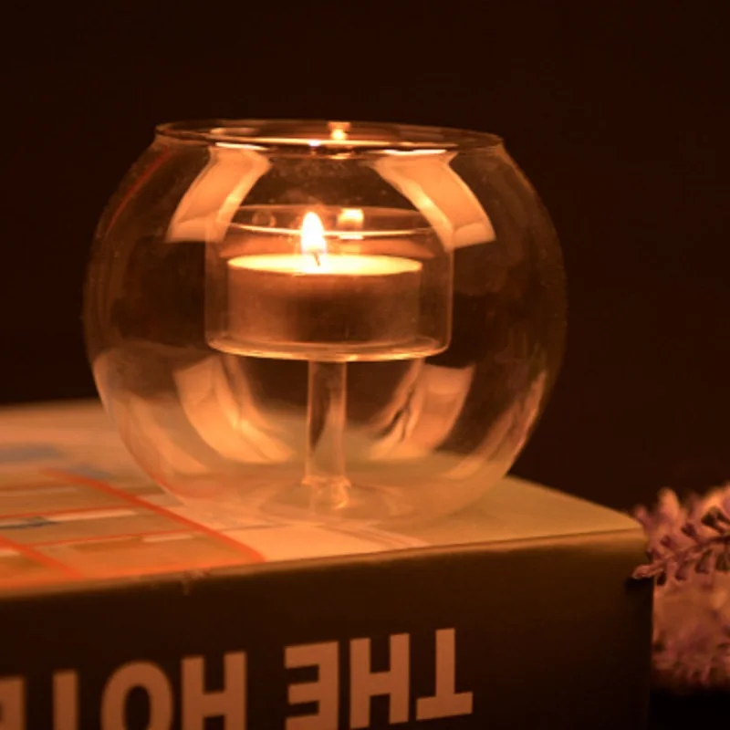 Высококачественный Европейский подсвечник в виде тыквы романтические