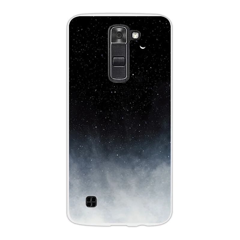 Для LG K7 K330/Tribute 5 LS675/X210 X210DS модная задняя крышка Fundas для TPU Ультратонкий Мягкий