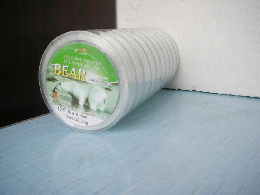 Фторуглеродная рыболовная леска диаметром 1000 м 10 шт./упаковка|fluorocarbon fishing line|fishing