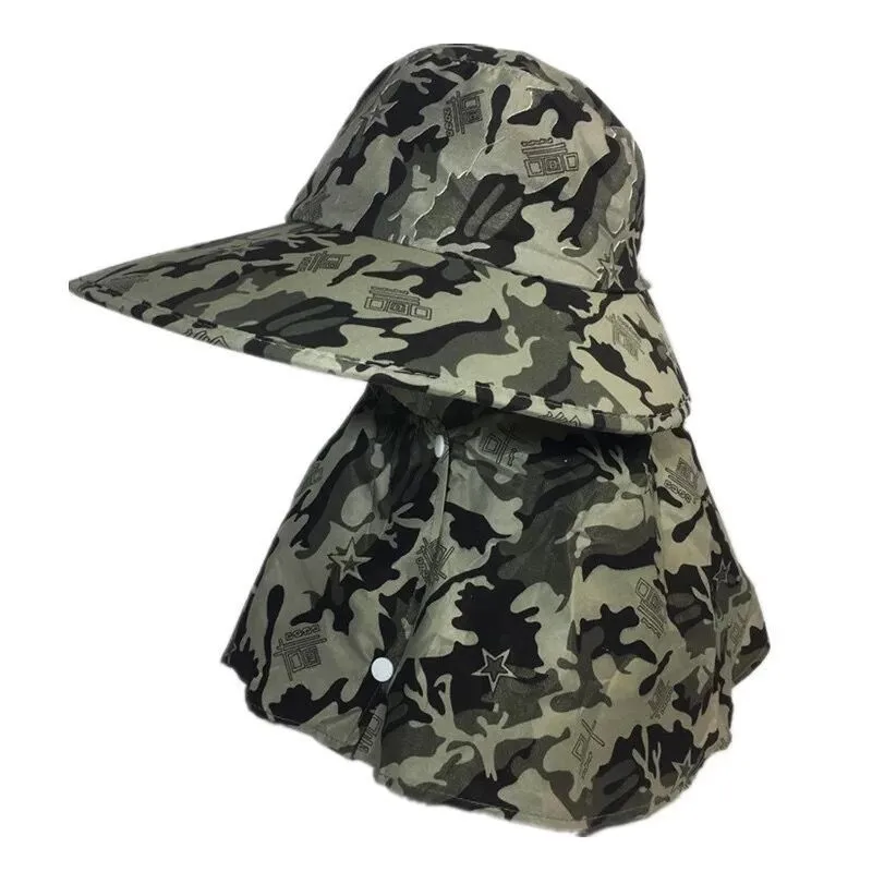 Солнцезащитная шапка мужская кепка Camuflage Tampa Тактическая Военная армейская Softair Askeri Malzeme мужская одежда защитная для лица