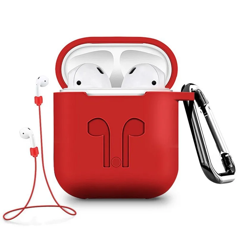 3 шт./компл. силиконовая беспроводная быстрая Обложка для наушников Airpods Apple i10 Tws