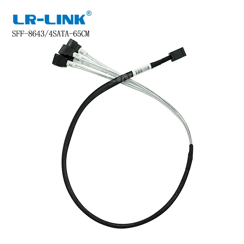 LR LINK 10 шт в наборе бесплатная доставка внутренний HD Mini SAS 8643 SFF хоста до 4 SATA кабель
