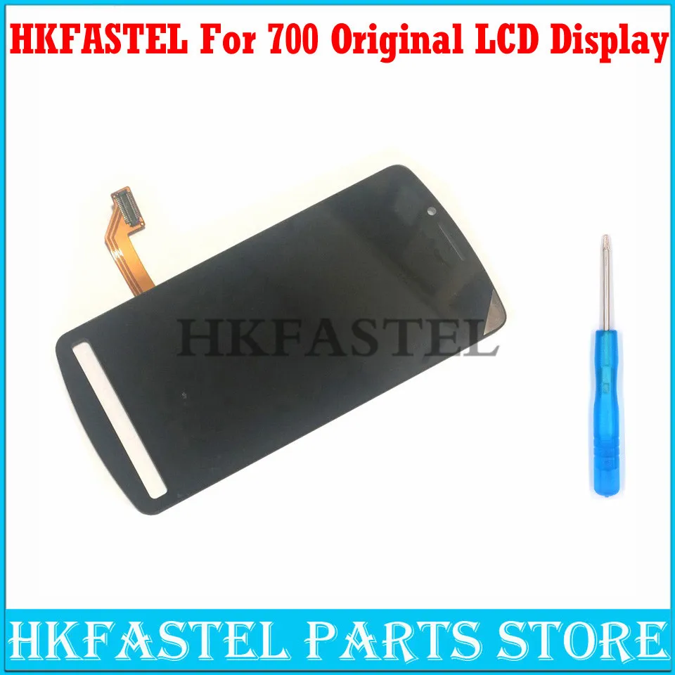 HKFASTEL Оригинальный Новый ЖК дисплей для Nokia 700 N700 Мобильный телефон LCD с сенсорным