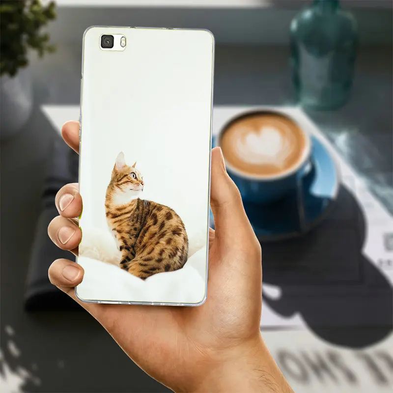 Мягкие силиконовые ТПУ телефон случаях Обложка для huawei P8 P9 P10 P20 Коврики 10 Pro Y5 Y6 Y3 II