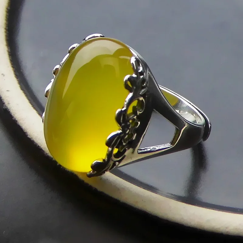 Женское серебряное кольцо FNJ регулируемое из чистого серебра 925 пробы с