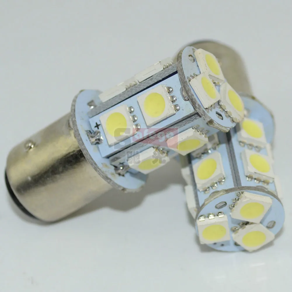 10 шт. 1156/1157 BA15S P21W 13 SMD led 1157 5050 13smd тормозной сигнал заднего хода поворота