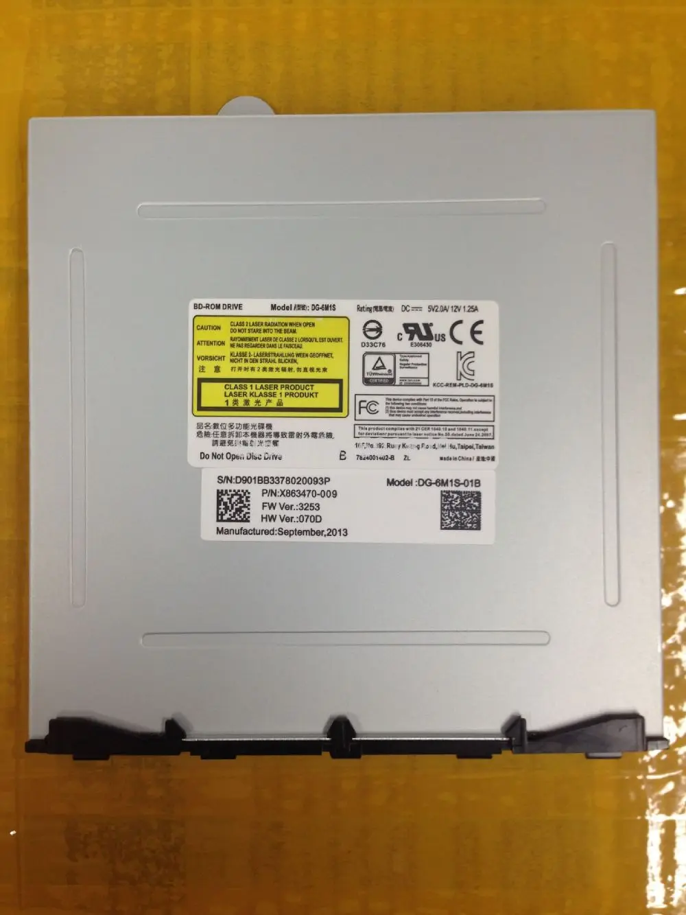 

Original new For XBOXONE cd rom for Xbox one DVD Drive B150 DG-6M1S-01B