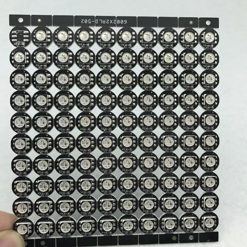 Светодиод WS2813B с радиатором (10 мм * 3 мм) 5 в пост. Тока 5050 SMD RGB со встроенным WS2818 ic