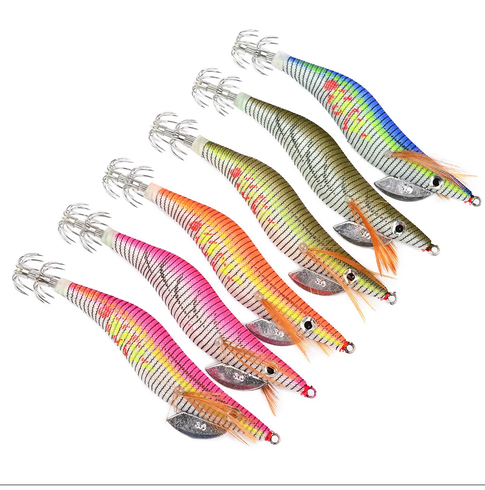 Высокое качество 1 штука розничная продажа крючок для кальмара искусственная