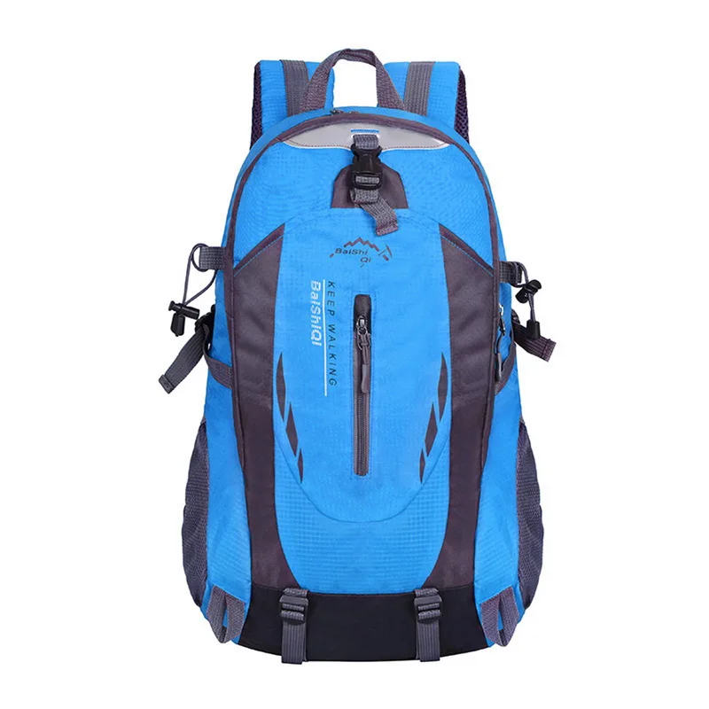 Blue Мужской рюкзак Pui tiua, брендовый мужской рюкзак, 15,6 дюймов, ноутбук, Mochila для мужчин, водонепроницаемый рюкзак, школьный рюкзак, 32*18*48 см - Цвет: Blue