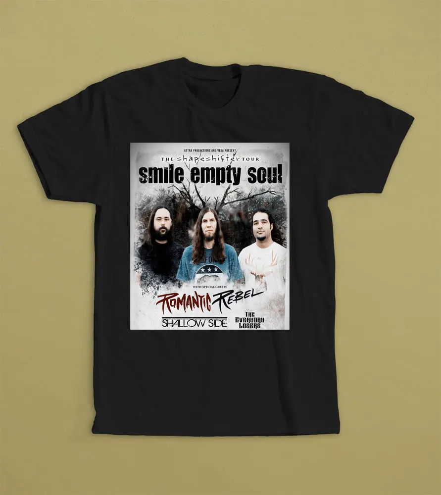 SMILE EMPTY SOUL ОБОРОТЕНЬ ПОСЛЕ ТУРА ГРАНЖ ГРУППА ФУТБОЛКА|band t-shirt|t-shirt bandt-shirt t-shirt |
