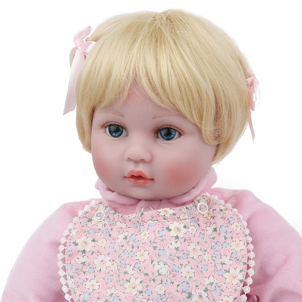 NPKDOLL Кукла Reborn Baby 22 дюйма 55 см Виниловая кукла-боди Игрушки для девочек и