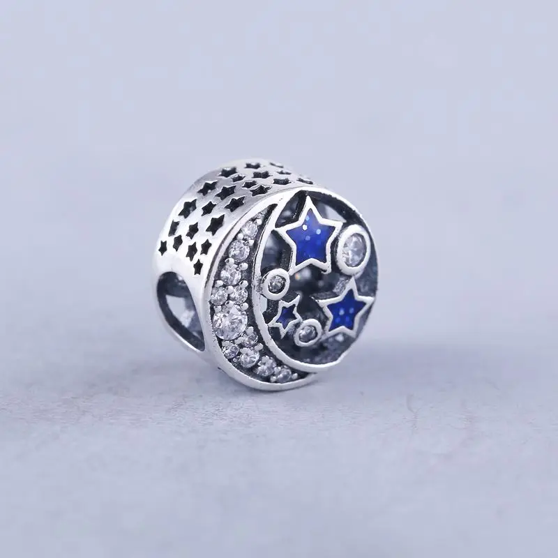 Подходит для оригинального браслета pandora из стерлингового серебра 925 пробы с