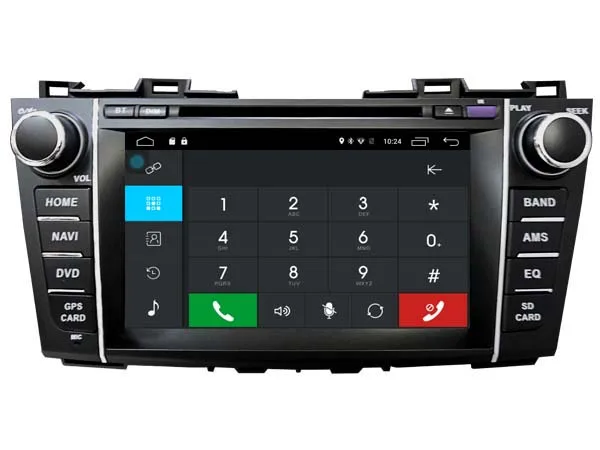 Android 6.0 dvd плеер автомобиля навигации для Mazda 5 аудио стерео головное устройство