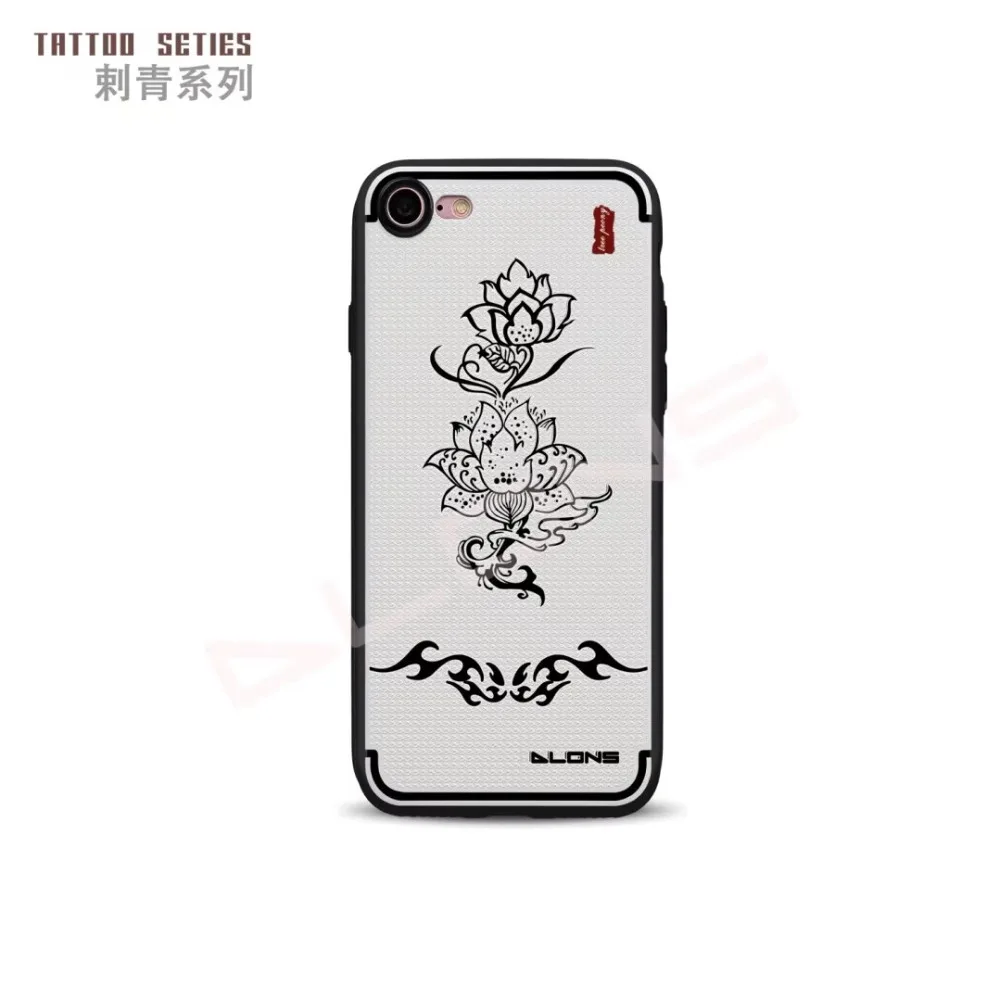 Fashion Tattoo Series In Soft TPU Case Cover Mobile Phone Back Shell For iPhone 6s |
