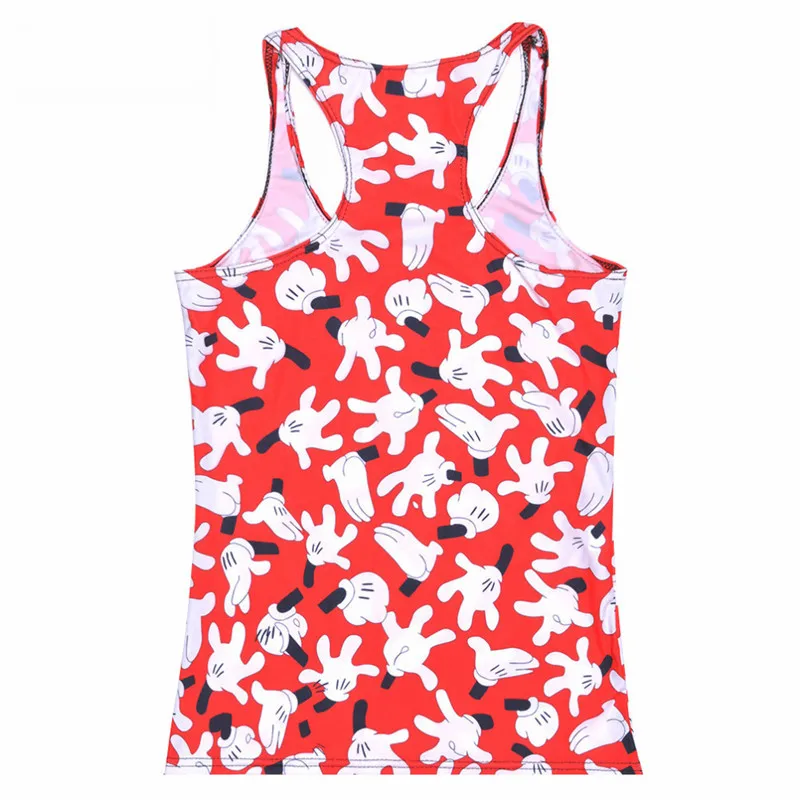 Топы летние женские блузки без бретелек рукавов с цифровым принтом Повседневная