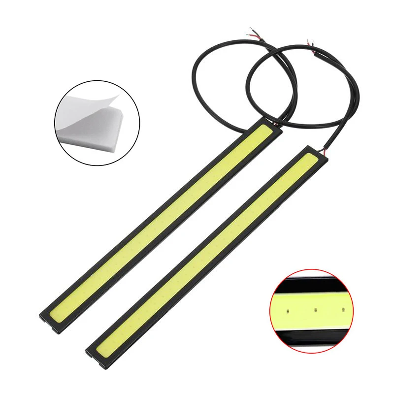 2x Светодиодный дневной светильник Водонепроницаемый дневные ходовые огни лампы