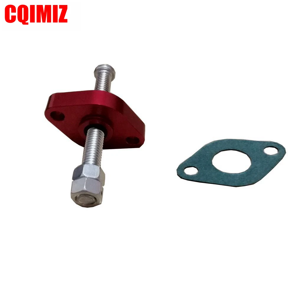 Красный CNC мотоцикл заготовка ручной CAM натяжитель цепи для 2006-2014 HONDA TRX450R |
