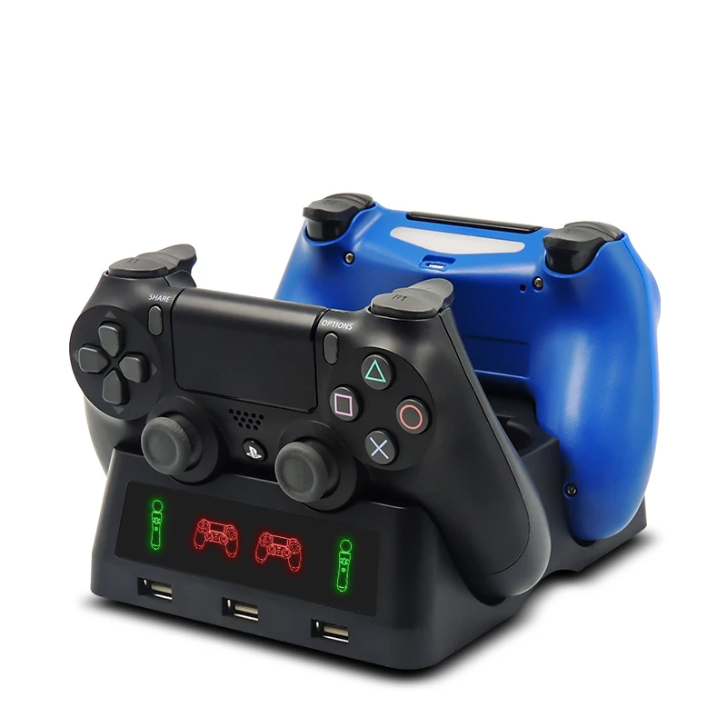 Новый обновленный PS4 Move Motin контроллеры зарядное устройство 7 в 1 Зарядная Станция