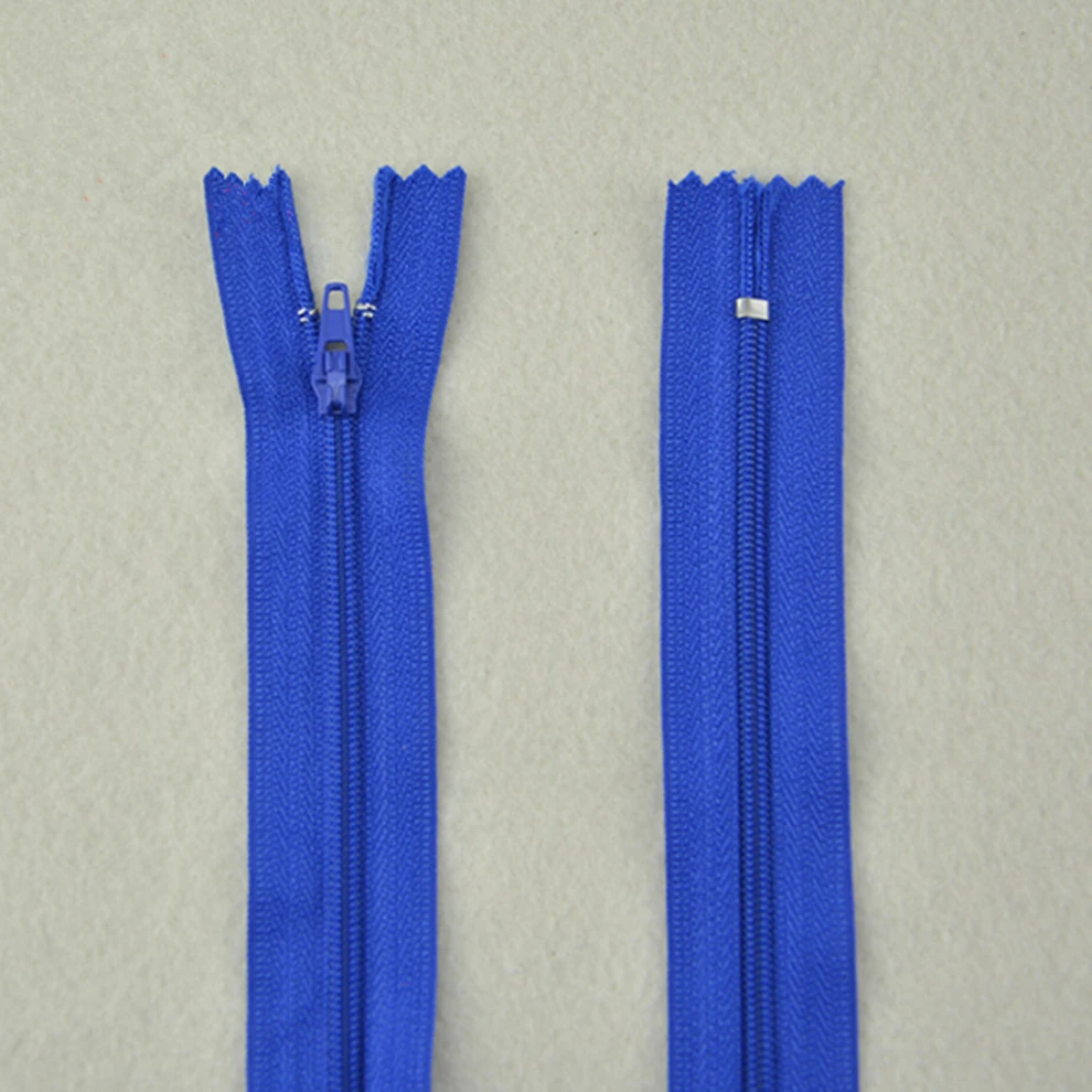 60pcs/lot 18cm zipper high quality nylon garment polyester color door DIY clothing sewing supplies | Дом и сад