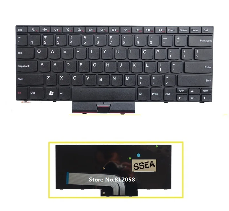 Новая клавиатура SSEA для ноутбука IBM ThinkPad E40 E50 Edge14 Edge15 | Компьютеры и офис
