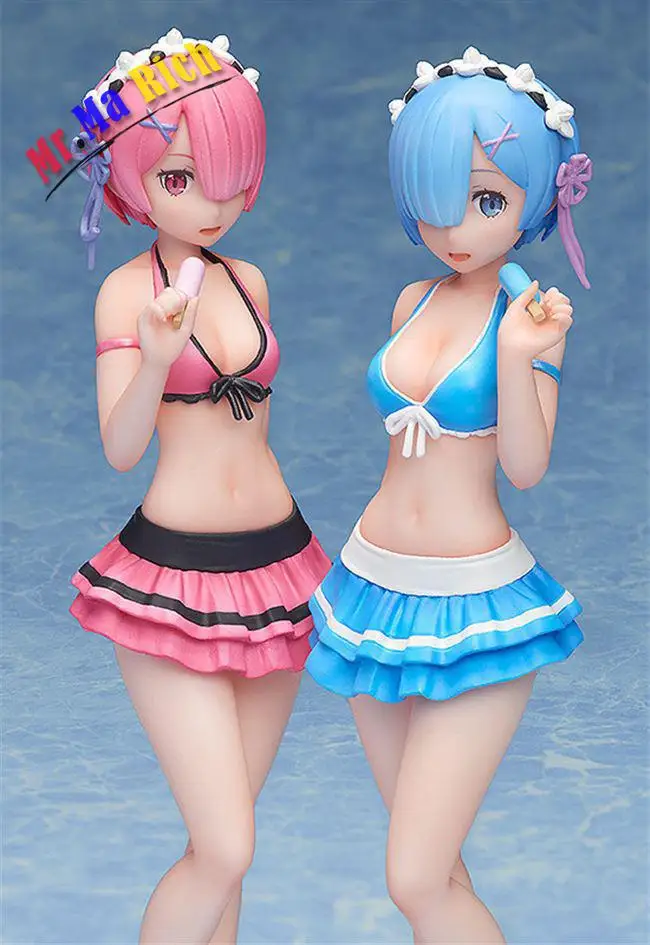 Re: жизнь в другом мире от Zero Sexy Rem Ram мультфильм аниме фигурку ПВХ игрушки