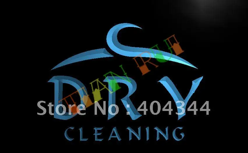 

LB231- OPEN Dry Cleaning Laundromat Light Sign