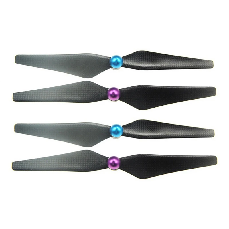 

4pcs/lot DJI Phantom 3 Professional Advanced Standard & Phantom 2 Vision+ Spare Parts Carbon Fiber 9450 Self-locking Propeller