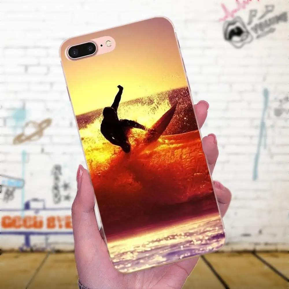 Морской волны серфинг лето океан для Huawei Honor 4C 5A 5C 5X 6 6C 6A 6X 7 7X 8 9 V8 V10 Y3II Y5II Y6II G8 P7 Play