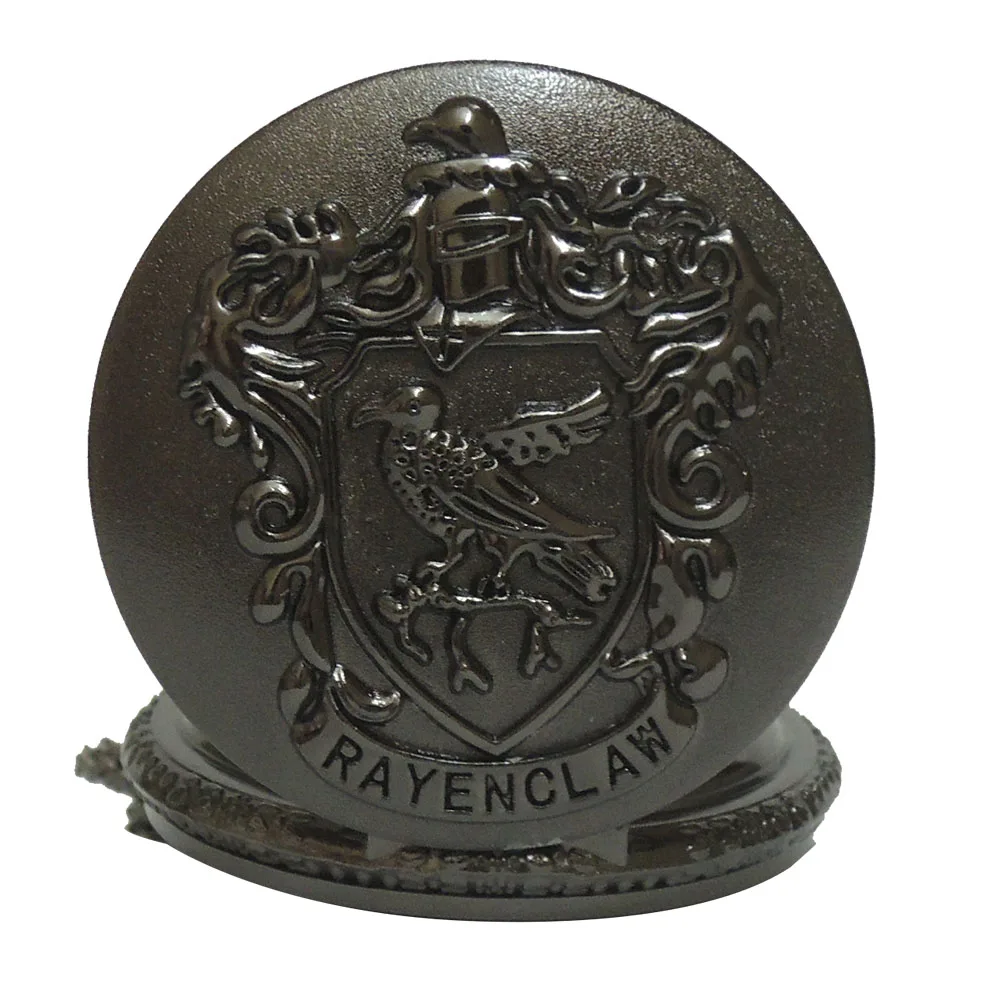 Гарри Поттер Хогвартс колледж Ravenclaw Орел цветной циферблат кварцевые карманные