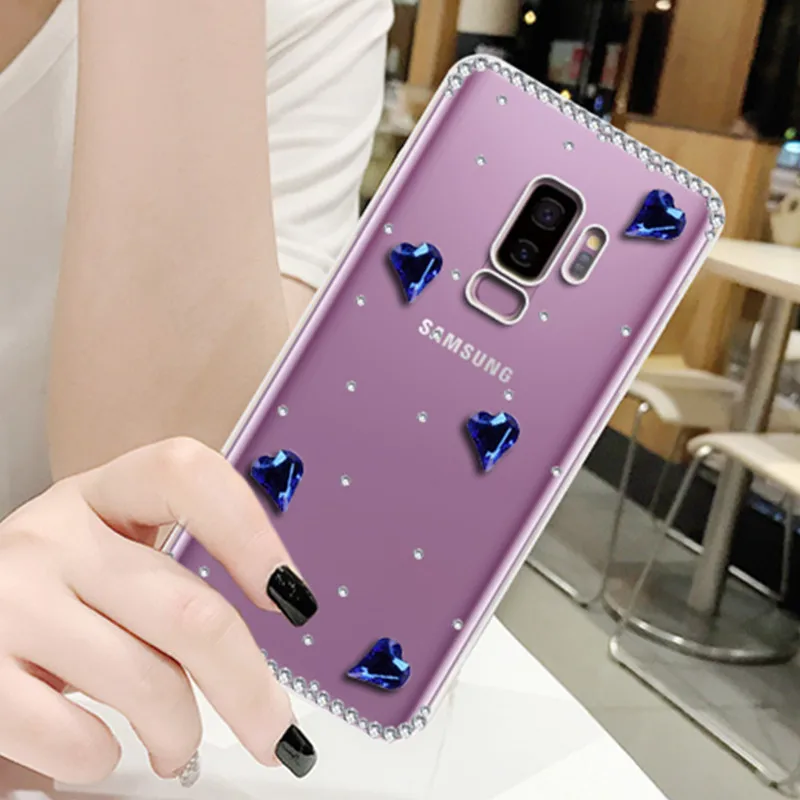 A6 A8 плюс A9 2018 Элитный сверкающий Чехол для чехол телефона samsung Note 8 9 S9 S8 J2 J4 J6 J8 J3 J5 J7