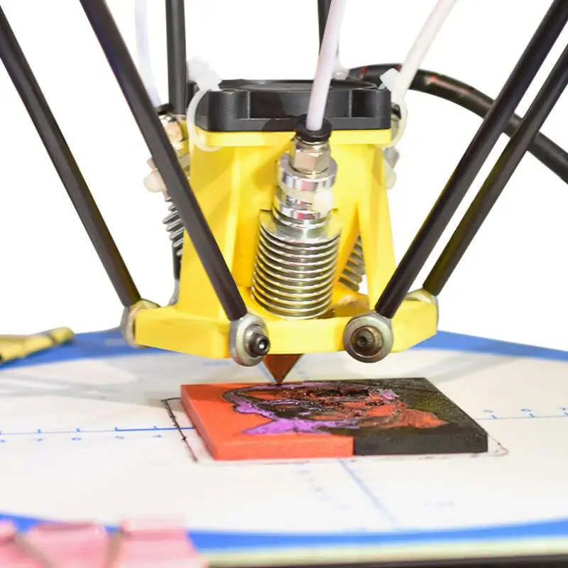 BIQU латунь Алмазный экструдер Reprap Hotend 3D V6 радиатор 3 в 1 из мульти Сопла Экструдер 3D принтер комплект для 1,75/0,4 мм