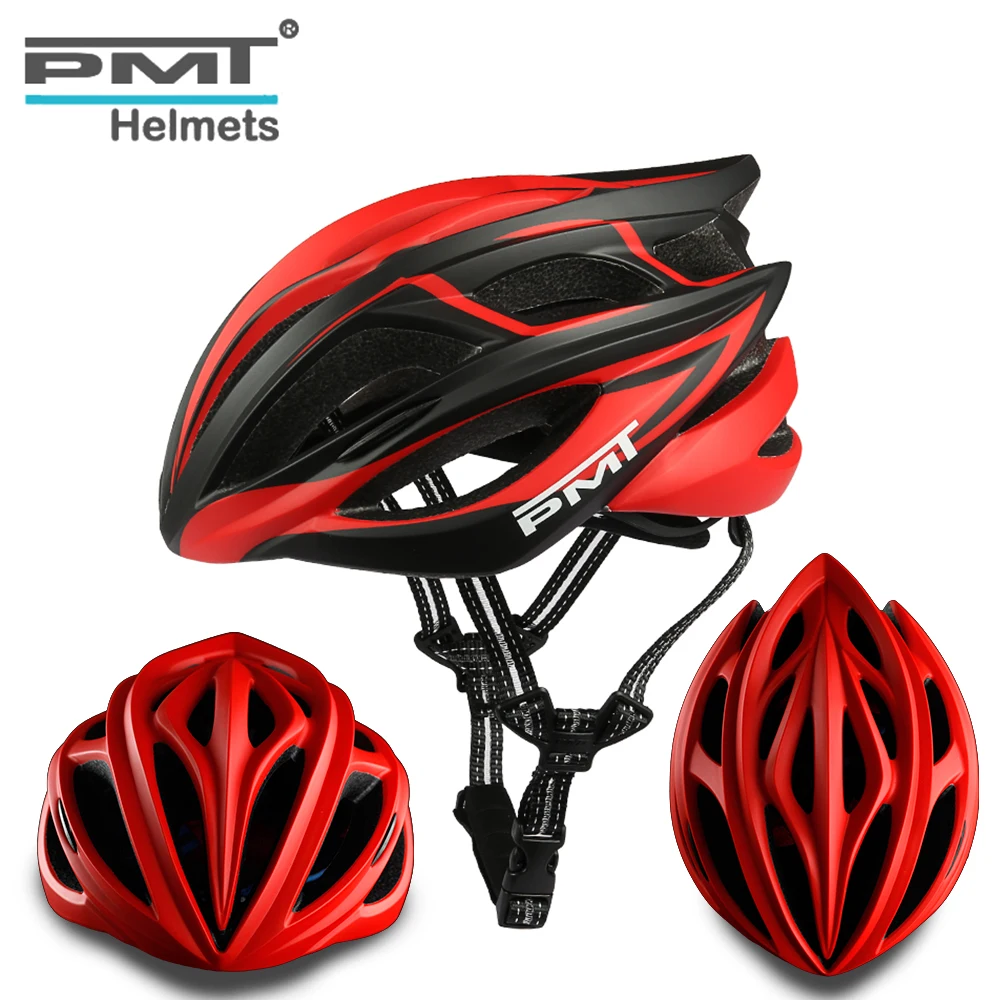 PMT сверхлегкий MTB внедорожный велосипед Велоспорт безопасность шлем горный