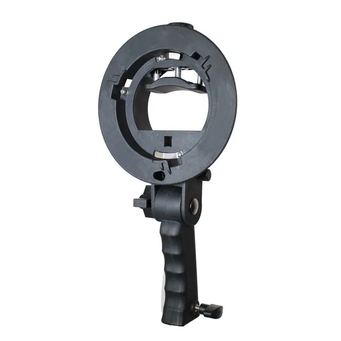 Ручной s-образный Кронштейн для вспышки Bowen Mount Holder кронштейн для вспышки Speedlite софтбокс Snoot Umbrella аксессуары для вспышки