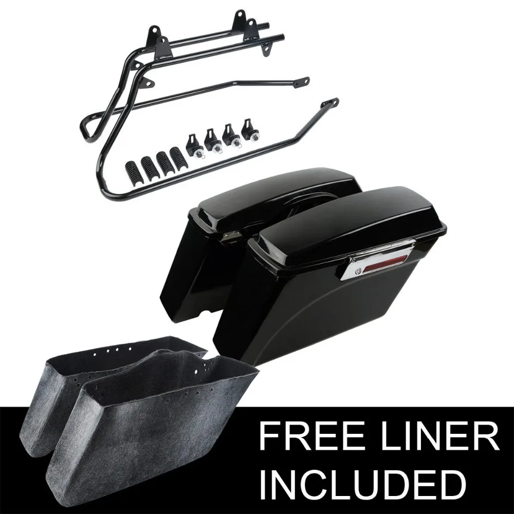 Бесплатная доставка Полный Твердый седельный мешок седельные сумки с