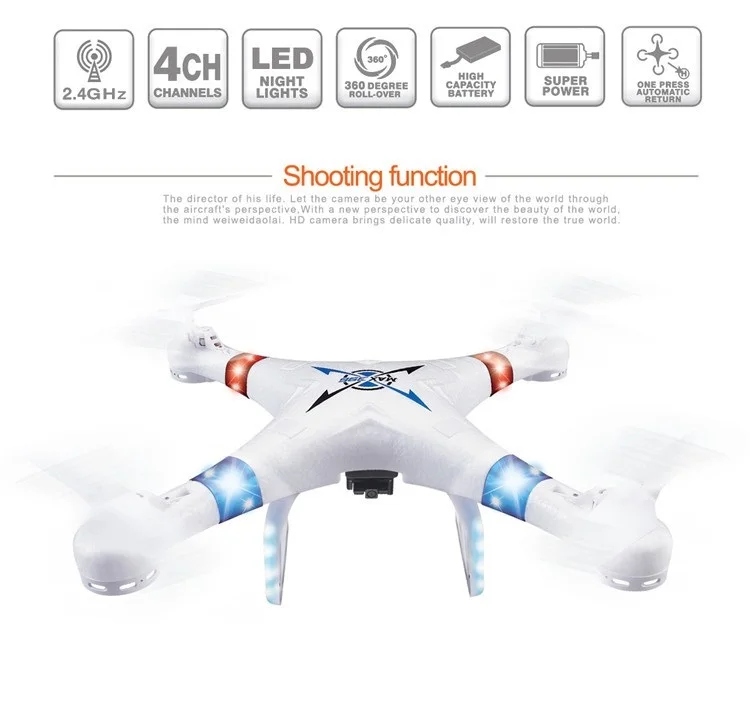 Wi Fi fpv rc Дрон JXD396 2 4G 6 осей 4CH дистанционное управление RC UFO дроны Квадрокоптер с