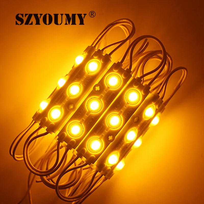 SZYOUMY DC12V 5730 SMD 3 светодиодный модуль впрыска жесткая полоса свет лампы