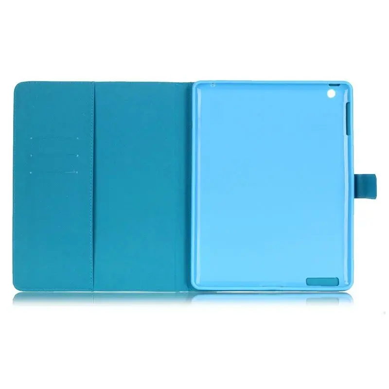 Для Apple iPad 2/3/4 чехол Мода чехол для планшета из искусственной кожи чехол-подставка чехол для iPad2 iPad3 iPad4 окрашенный чехол Funda из зернистой кожи