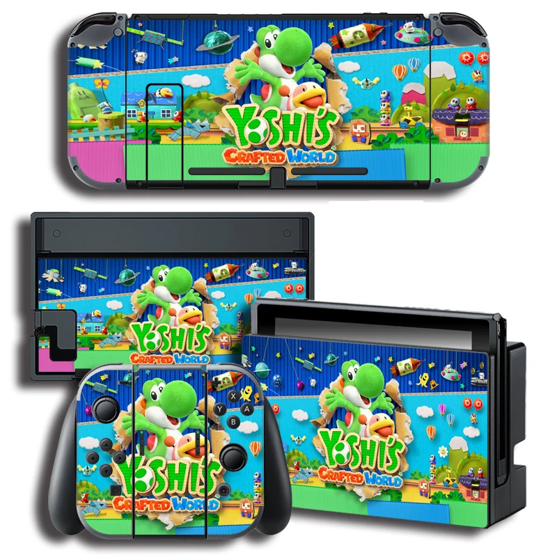 Виниловая Защитная Наклейка для консоли Nintendo Switch NS + контроллер чехол