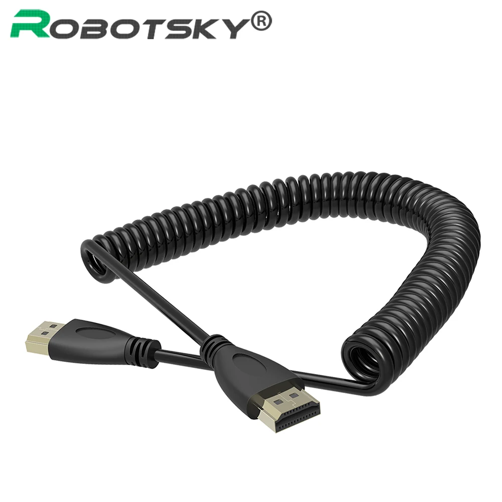 Кабель Strentch совместимый с HDMI штекер Позолоченный разъем кабель 4K 3D для HD TV PS4 XBOX