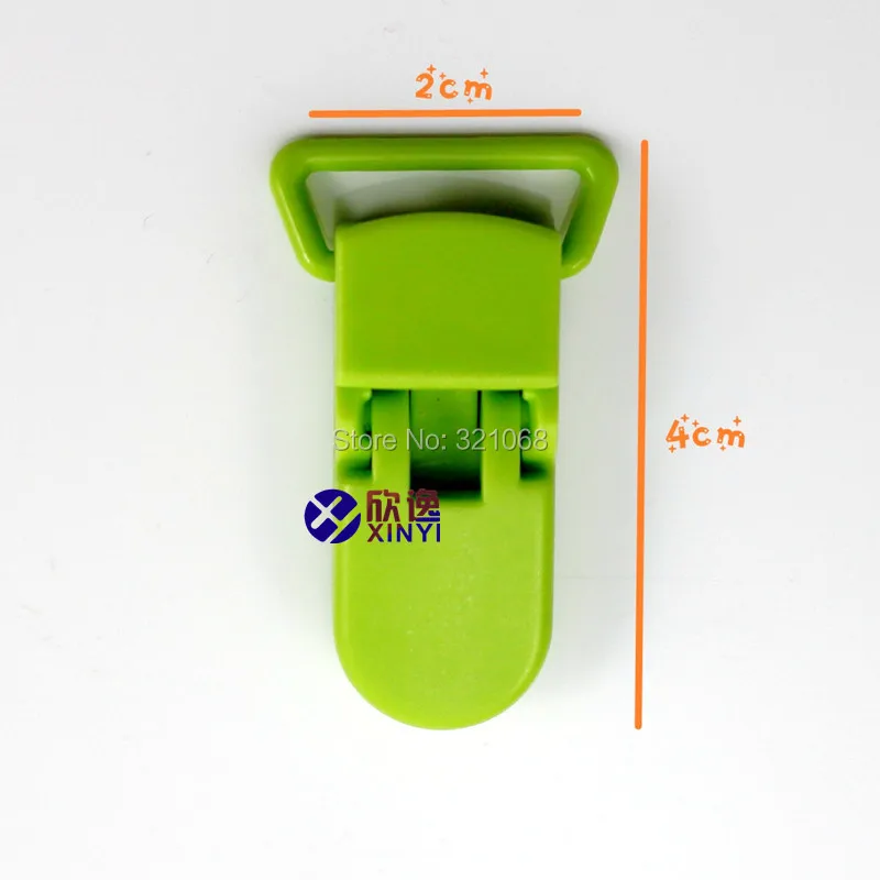 Оптовая продажа 100 комплектов заметок пластиковый зажим для пустышки ребенка 20
