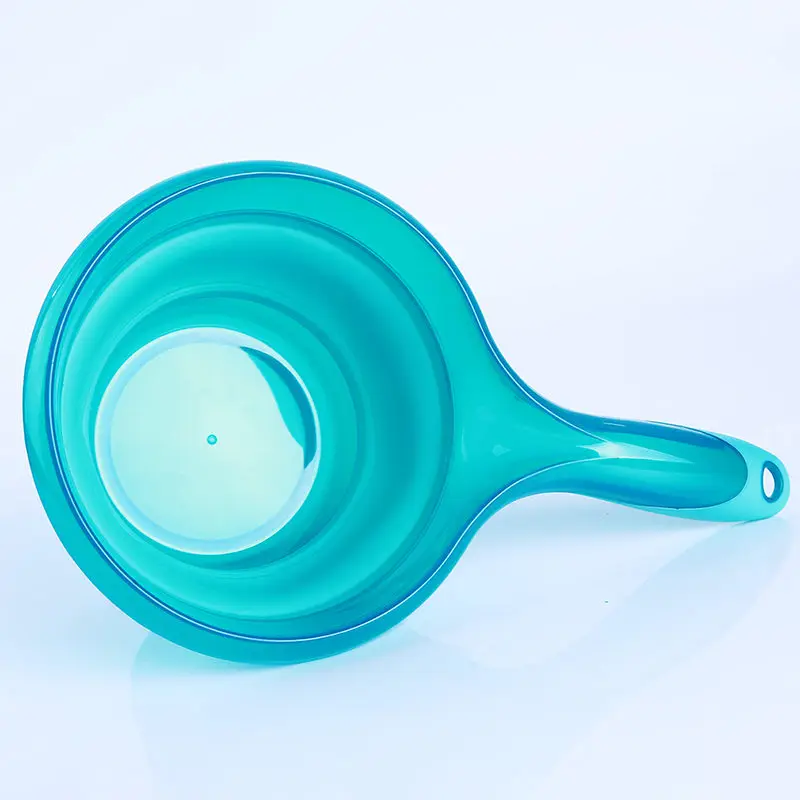 Креативная прозрачная PP Складная ложка для воды домашняя кухня можно повесить с